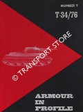 Armour in Profile - T-34/76 by BRERETON, J. M.